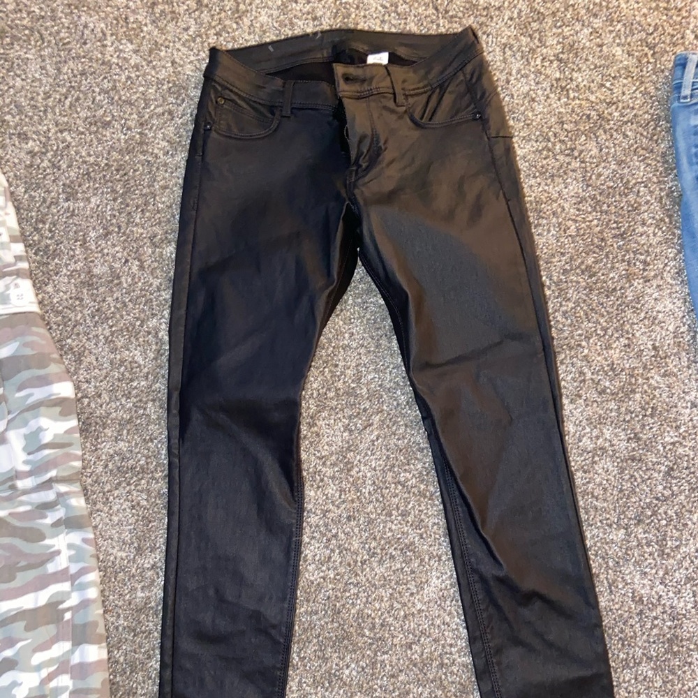 Leather Jeggings